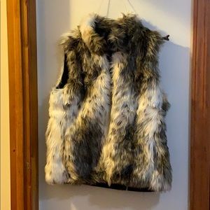 Reversible Faux Fur Vest